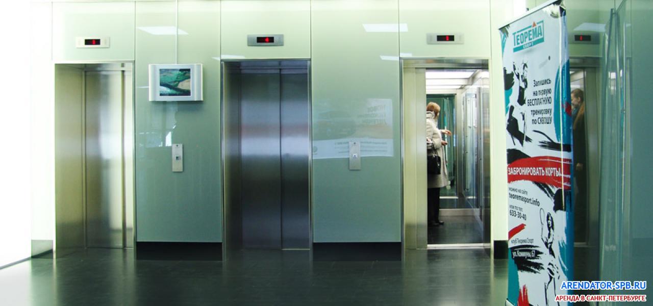 бизнес-центр «H2O » : Н2О - лифтовый холл