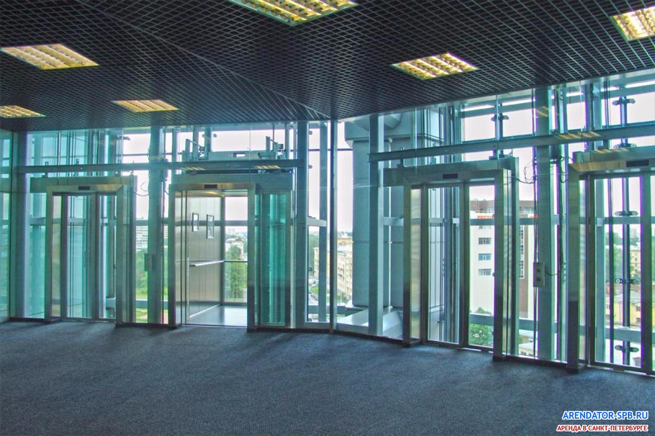 бизнес-центр «Бенуа» : Бенуа - панорамные лифты